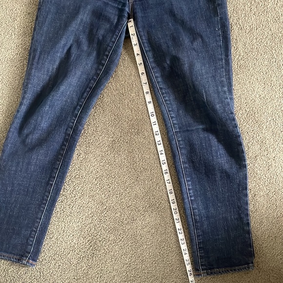 J Crew Toothpick Jeans Size 2 - Picture 11 of 13